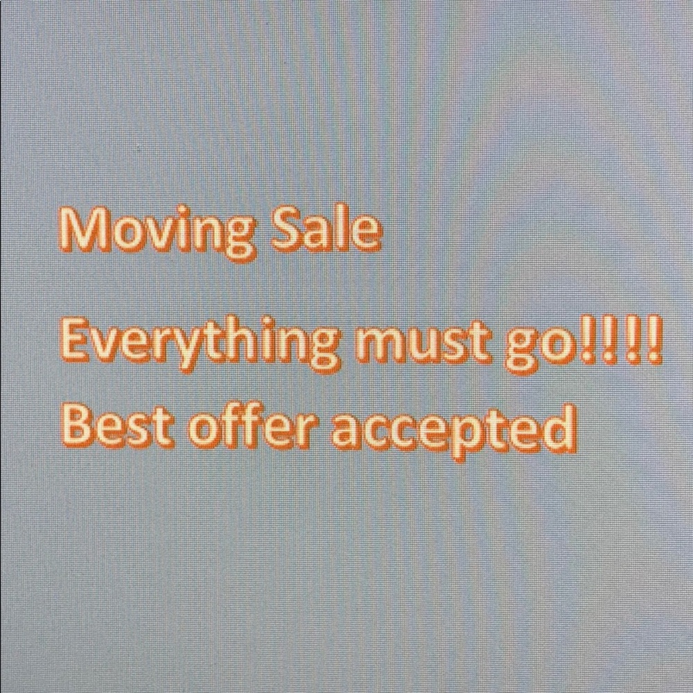 Everything must go
